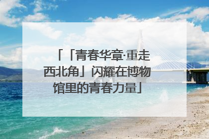 「青春华章·重走西北角」闪耀在博物馆里的青春力量