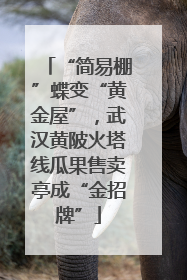 “简易棚”蝶变“黄金屋”，武汉黄陂火塔线瓜果售卖亭成“金招牌”