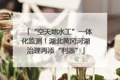 “空天地水工”一体化监测！湖北黄冈河湖治理再添“利器”