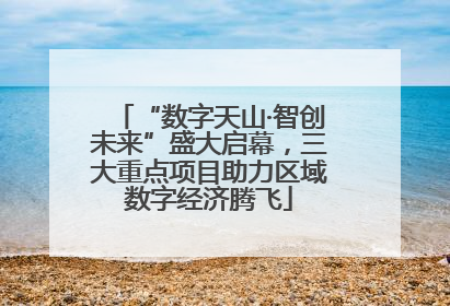 “数字天山·智创未来”盛大启幕，三大重点项目助力区域数字经济腾飞