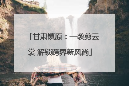 甘肃镇原：一袭剪云裳 解锁跨界新风尚