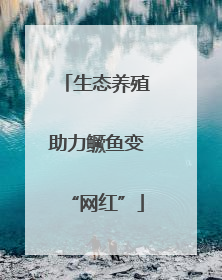 生态养殖助力鳜鱼变“网红”