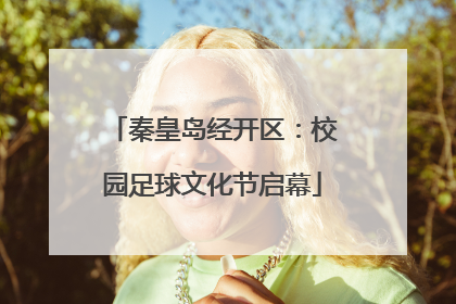 秦皇岛经开区：校园足球文化节启幕