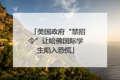 美国政府“禁招令”让哈佛国际学生陷入恐慌
