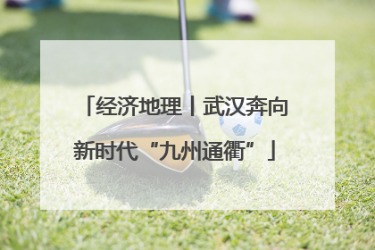 经济地理丨武汉奔向新时代“九州通衢”
