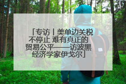 专访丨美单边关税不停止 难有真正的贸易公平——访波黑经济学家伊戈尔