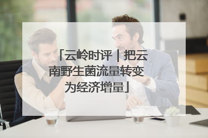 云岭时评｜把云南野生菌流量转变为经济增量