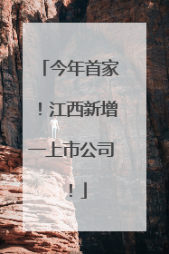 今年首家！江西新增一上市公司！