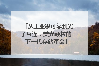 从工业级可靠到光子互连：美光颗粒的下一代存储革命