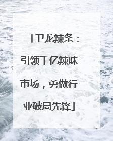 卫龙辣条：引领千亿辣味市场，勇做行业破局先锋
