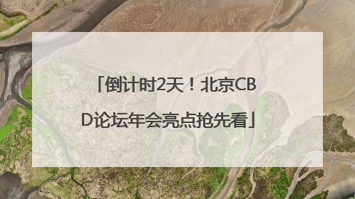 倒计时2天！北京CBD论坛年会亮点抢先看