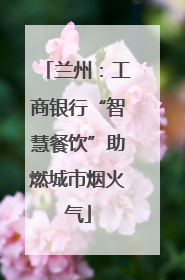 兰州：工商银行“智慧餐饮”助燃城市烟火气