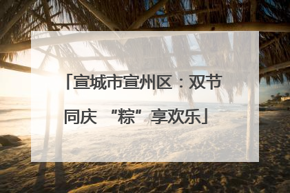 宣城市宣州区：双节同庆 “粽”享欢乐