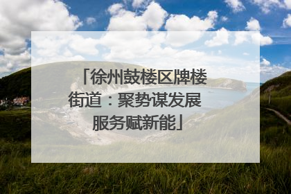 徐州鼓楼区牌楼街道：聚势谋发展 服务赋新能