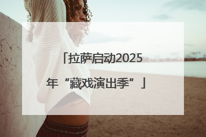 拉萨启动2025年“藏戏演出季”