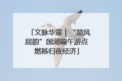 文脉华章｜“楚风屈韵”国潮端午游点燃秭归夜经济