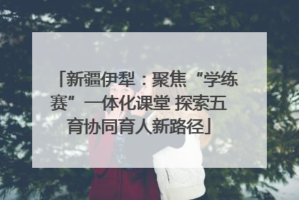 新疆伊犁：聚焦“学练赛”一体化课堂 探索五育协同育人新路径