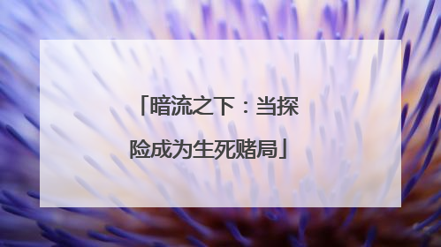 暗流之下：当探险成为生死赌局