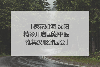 槐花如海 沈阳精彩开启国潮中医雅集汉服游园会
