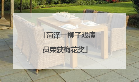 菏泽一柳子戏演员荣获梅花奖