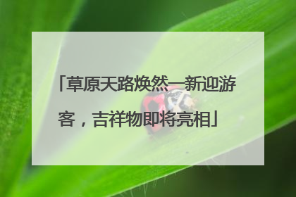 草原天路焕然一新迎游客，吉祥物即将亮相