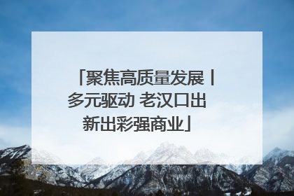 聚焦高质量发展丨多元驱动 老汉口出新出彩强商业