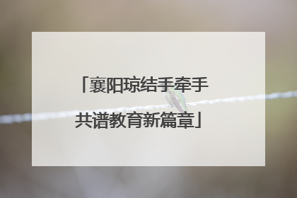 襄阳琼结手牵手 共谱教育新篇章