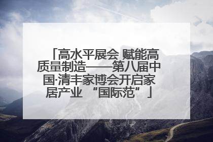 高水平展会 赋能高质量制造——第八届中国·清丰家博会开启家居产业 “国际范”