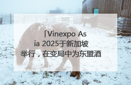 Vinexpo Asia 2025于新加坡举行，在变局中为东盟酒饮贸易指明方向