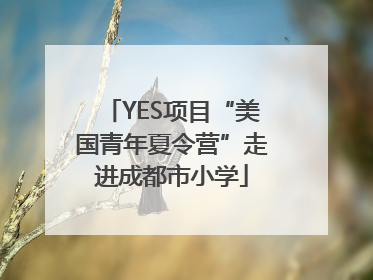YES项目“美国青年夏令营”走进成都市小学